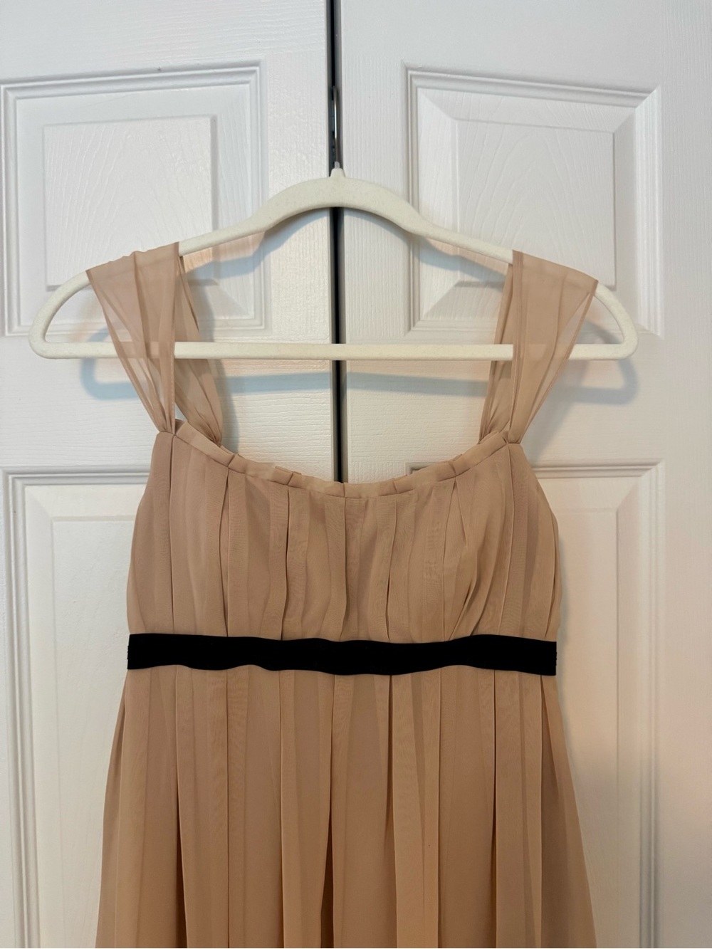Vera Wang Blush Pink/Tan Maids Dress - Picture 2 of 5